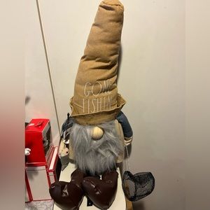 Rae Dunn gone fishing gnome